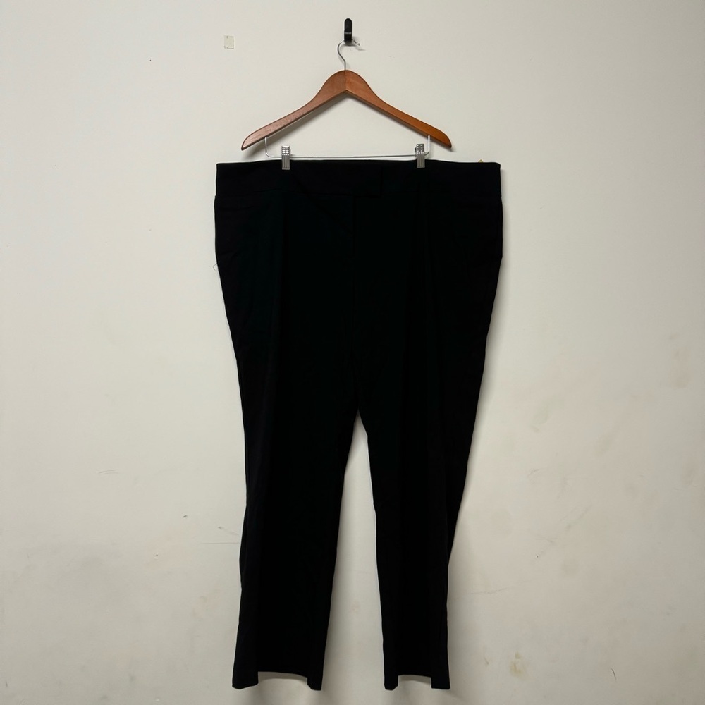 NWT Lane Bryant Black Lafayette Flared Leg Pants 26 Petite
